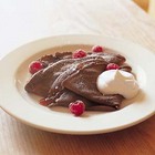Chocolate Crepes with Jam