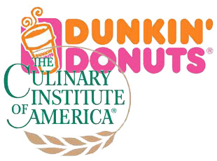 CIA and Dunkin Donuts logos