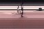 This handout image provided by Omega shows the photo finish between Emil Hegle Svendsen of Norway (R), who won the gold medal, and Martin Fourcade of France in the Men's 15 km Mass Start.
