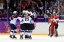 The U.S. women's hockey team celebrates after Meghan Duggan's goal. (Scott Rovak, USA TODAY Sports)