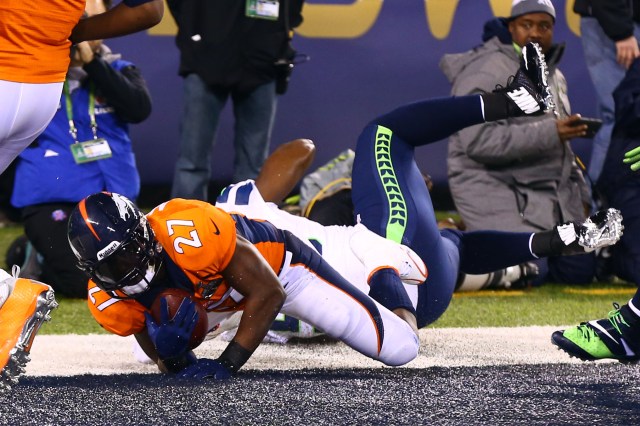 The Denver Broncos opened the Super Bowl in the most bizarre way. Scroll down for a complete recap. (Credit: Mark J. Rebilas-USA TODAY Sports)