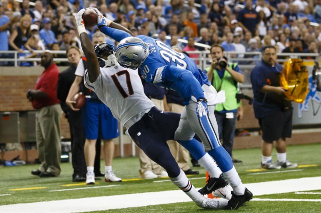 The selection of Darius Slay in the third round of the 2013 NFL draft was a step in the right direction, but the Lions need more help at cornerback. (Rick Osentoski - USA TODAY Sports)