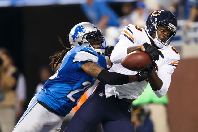 The Lions decided to cut Louis Delmas in order to save $6 million. (Rick Osentoski - USA TODAY Sports)