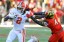 Clemson Tigers wide receiver Sammy Watkins tackled following his catch by Maryland Terrapins defensive back William Likely. (Mitch Stringer - USA TODAY Sports)