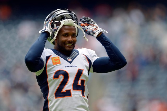 With his skills in decline, Champ Bailey will have to take a pay cut to stay in Denver. Thomas Campbell-USA TODAY Sports