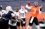 After measuring as the biggest quarterback on Friday, Virginia Tech's Logan Thomas was the most athletic on Sunday. John David Mercer-USA TODAY Sports.