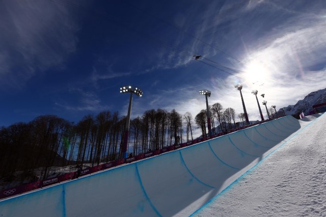 The halfpipe is again causing Olympics organizers issues. (Guy Rhodes, USA TODAY Sports)