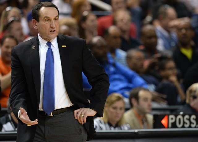 Coach K, at a loss for why his team is so disliked. (David Mercer, USA TODAY Sports)