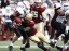 Boston College Eagles linebacker Kevin Pierre-Louis knocks the ball loose from Massachusetts Minutemen running back Jonathan Hernandez at Alumni Stadium. (Mark L. Baer - USA TODAY Sports)
