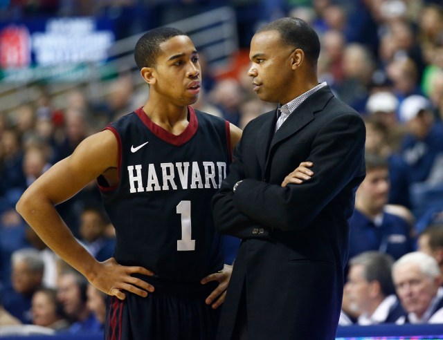Harvard coach Tommy Amaker will try to pull off an upset for the second consecutive NCAA tournament. David Butler II-USA TODAY Sports.