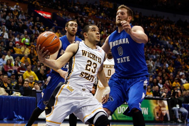 Fred VanVleet does it all for the undefeated Wichita State Shockers. Scott Kane-USA TODAY Sports.
