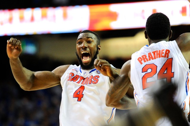 Patric Young (left) and Casey Prather (Dale Zanine-USA TODAY Sports)