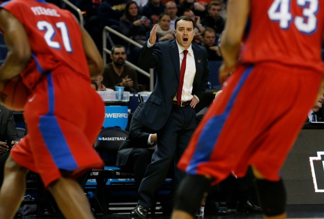 Dayton's Archie Miller earned a contract extension from the school after leading the Flyers to two NCAA tournament wins. Kevin Hoffman-USA TODAY Sports.