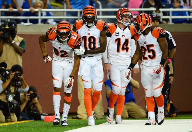 Andy Dalton has been surrounded by talent his whole career. Andrew Weber-USA TODAY Sports.