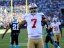Colin Kaepernick is heading into his third year as the Niners' starting quarterback. / Sam Sharpe, USA TODAY Sports