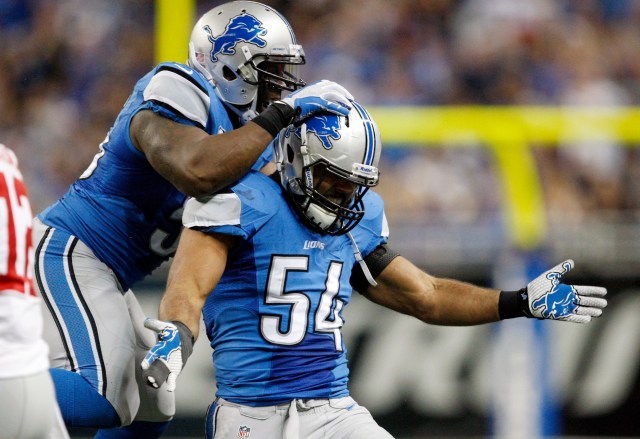 Will DeAndre Levy be celebrating big plays again this year? (Raj Mehta, USA TODAY Sports)
