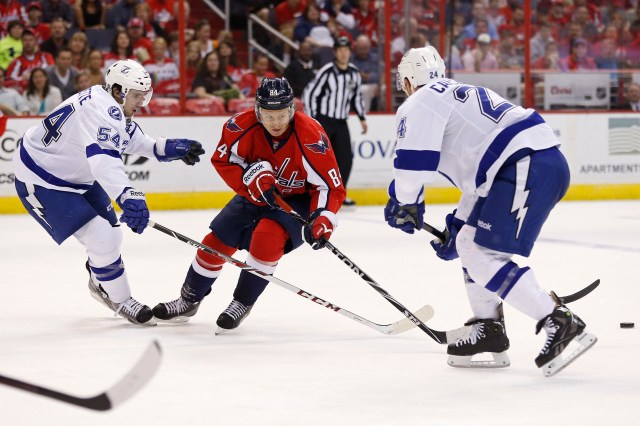 Mikhail Grabovski can log top-six minutes on a top team. (Geoff Burke, USA TODAY Sports)