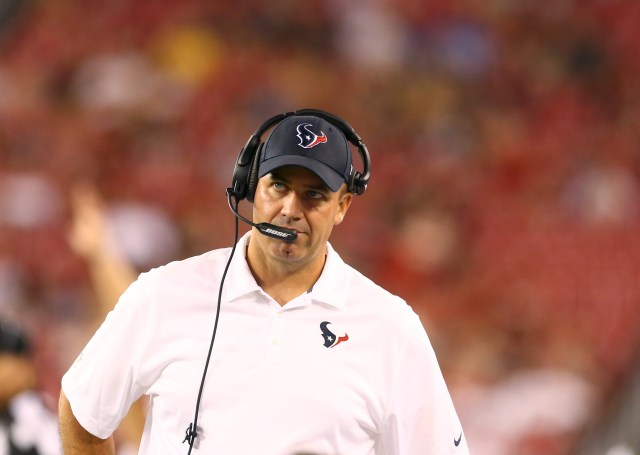 Bill O'Brien was perhaps not always pleased with how his team played. (Mark J. Rebilas, USA TODAY Sports)