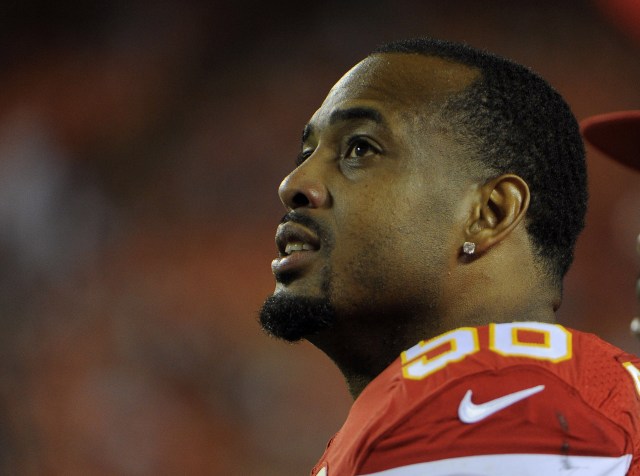 Chiefs coach Andy Reid doesn't mind Derrick Johnson doling out heavy hits to the team's stars in practice. (John Rieger, USA TODAY Sports)