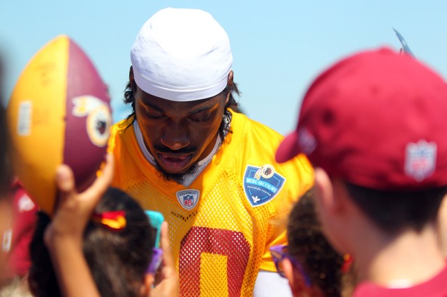The Rams used the Redskins' desire to get RG3 to stockpile picks, but none of them went toward a QB. (Geoff Burke, USA TODAY Sports)