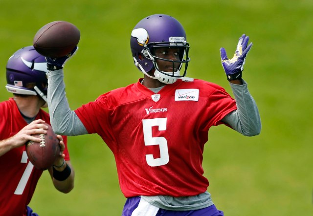 Teddy Bridgewater has the chance to stand out on Friday against the Raiders. (Bruce Kluckhohn, USA TODAY Sports)