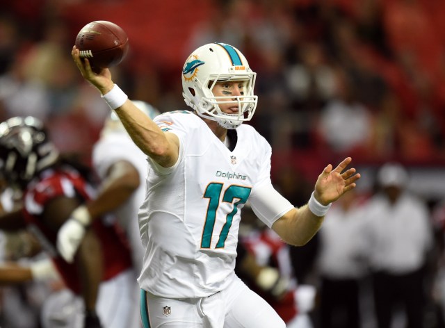 Ryan Tannehill was 6-for-6 passing in the Dolphins' preseason opener. (Dale Zanine, USA TODAY Sports)