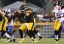 Pittsburgh Steelers quarterback Ben Roethlisberger (7) looks to pass the ball against the Buffalo Bills during the first half at Heinz Field. (Jason Bridge, USA TODAY Sports)