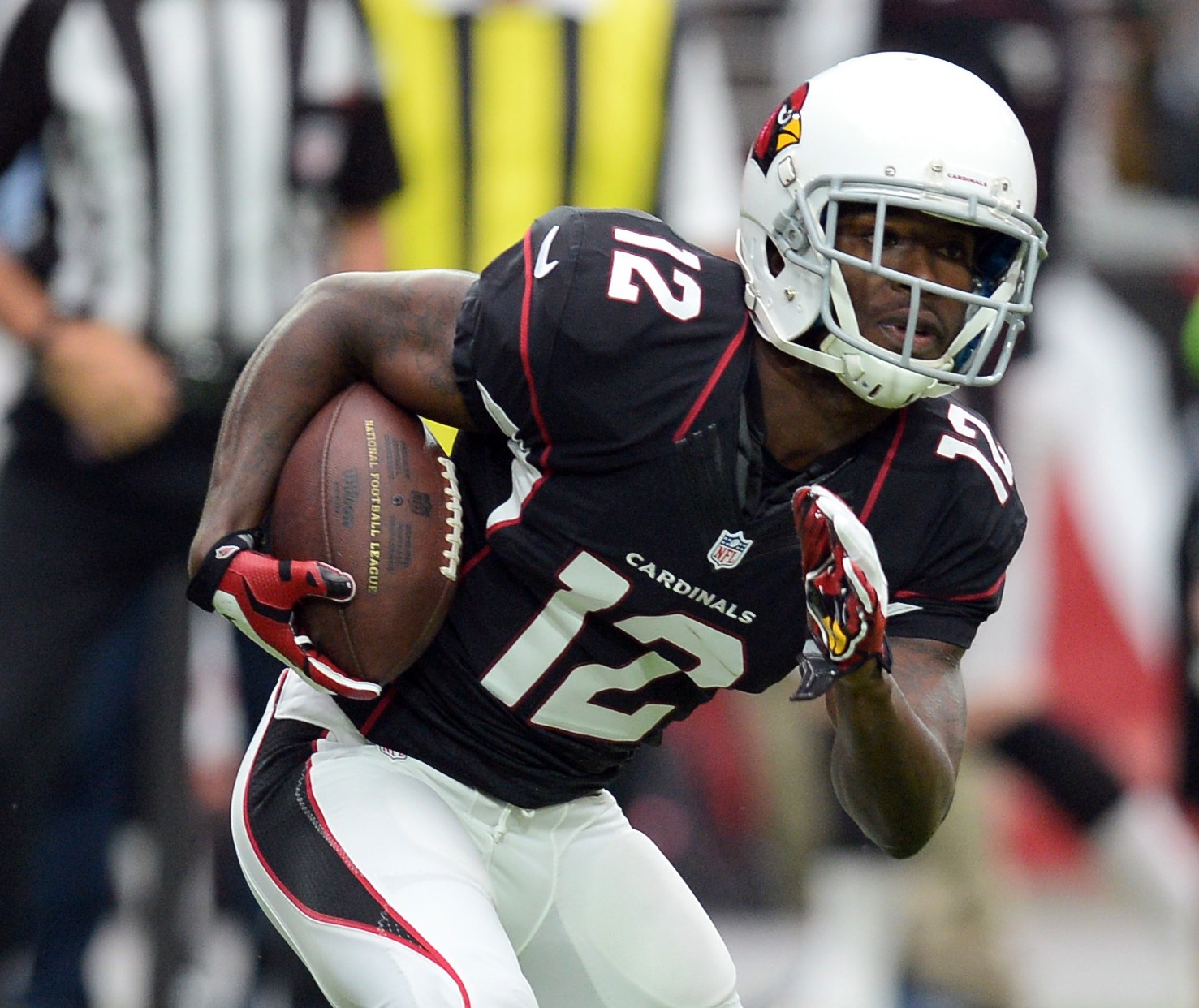 Rookie receiver John Brown caught two TD passes Sunday. Joe Camporeale, USA TODAY Sports