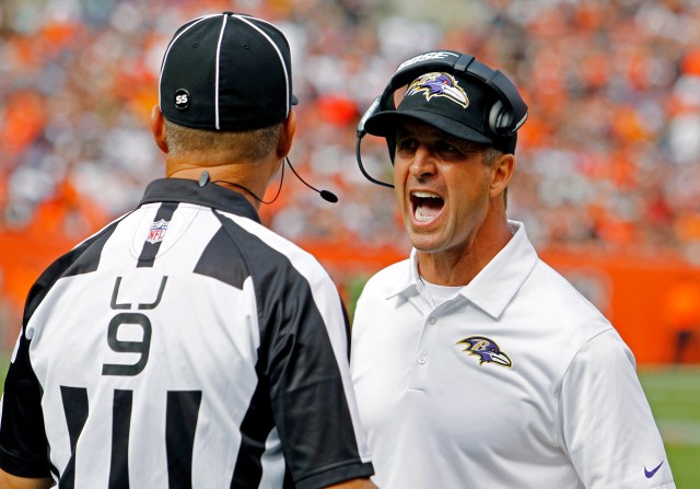 John Harbaugh's work this year has been impressive, but are the Ravens talented enough? (Ron Schwane, USA TODAY Sports)