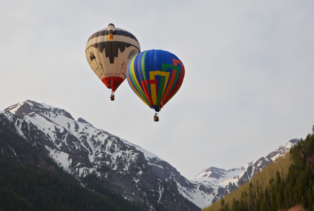 UnofficialTelluride.com, Jared Vincent, Telluride Balloon Festival, Main Street Glo, Telluride Hot Air Balloon Festival
