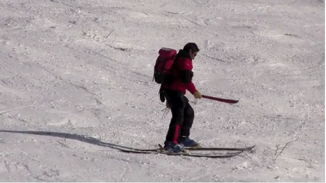 machete skiing