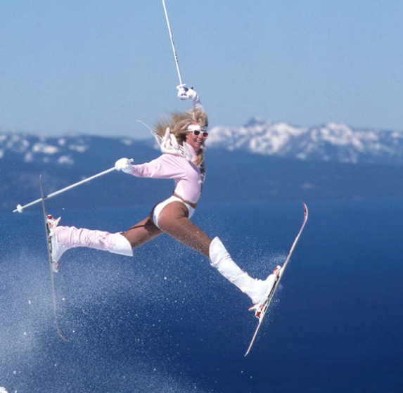 Time to Face Facts. Your Mom Was Once A Sexy Ski Bunny. | Unofficial