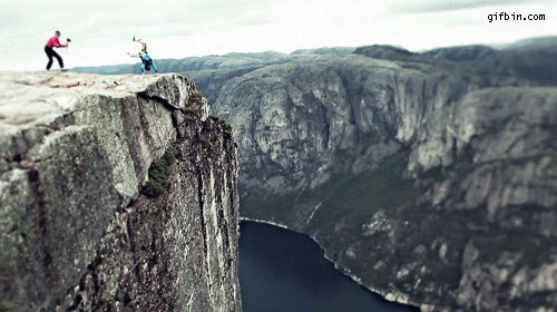 Featured image of post Person Jumping Off A Cliff Gif For an unlimited number of times continuously