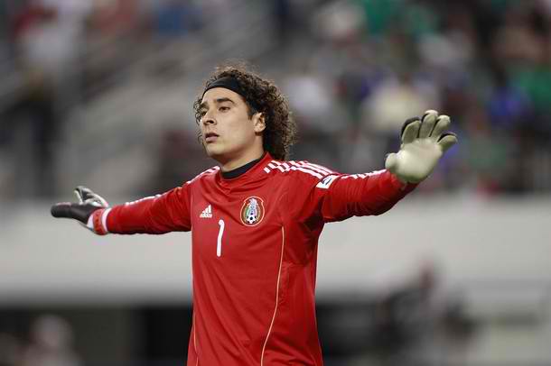Mexican national goalkeeper Guillermo Ochoa at the 2021 MLS All