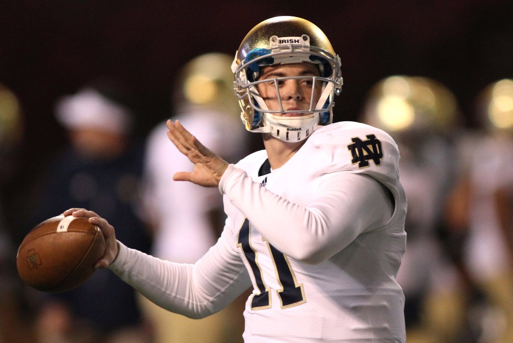 Tommy Rees is Notre Dameâ€™s starter, and it could be worse