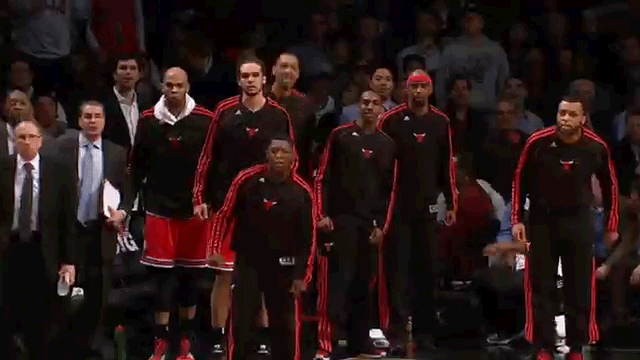 Watch the best bench celebrations of the 2012-13 NBA season