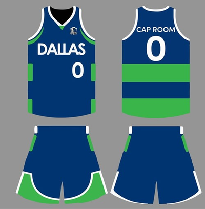 design mavs green jersey