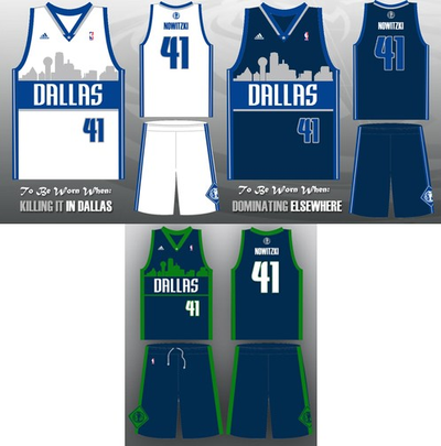 First look: Notable Dallas Mavericks redesign contest entries