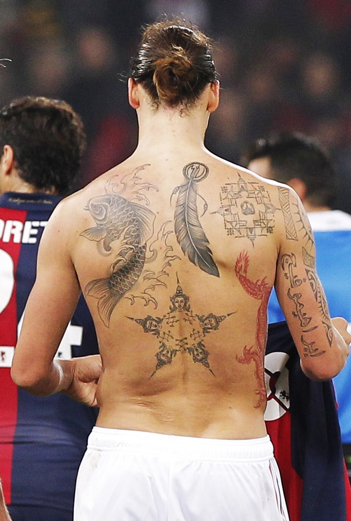 15 ridiculously awesome athlete tattoos
