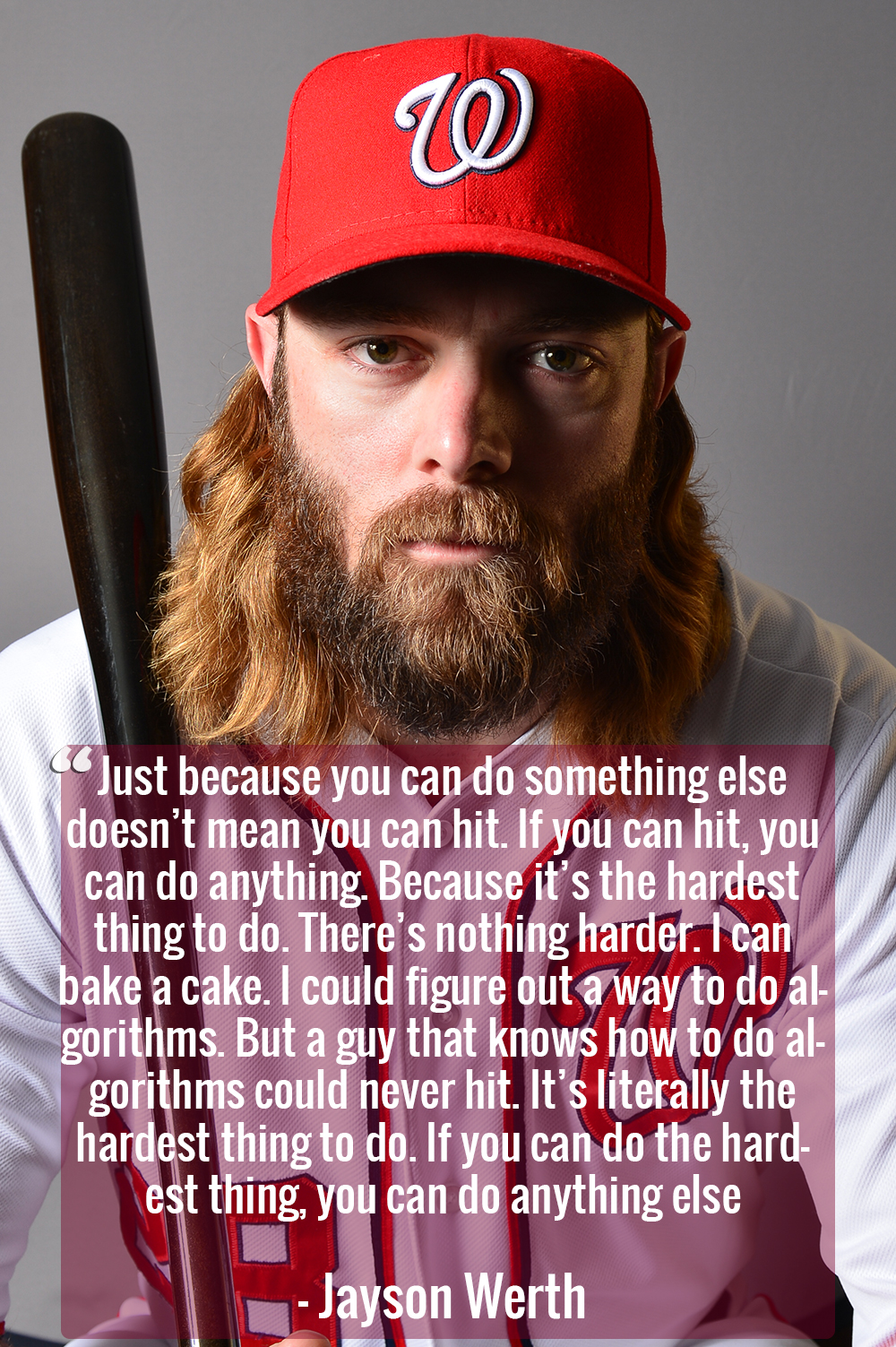 Quote of the Day: Jayson Werth is ready to eat somebody's face