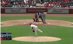 Mets pitcher Bartolo Colon rips a double for first hit since 2005