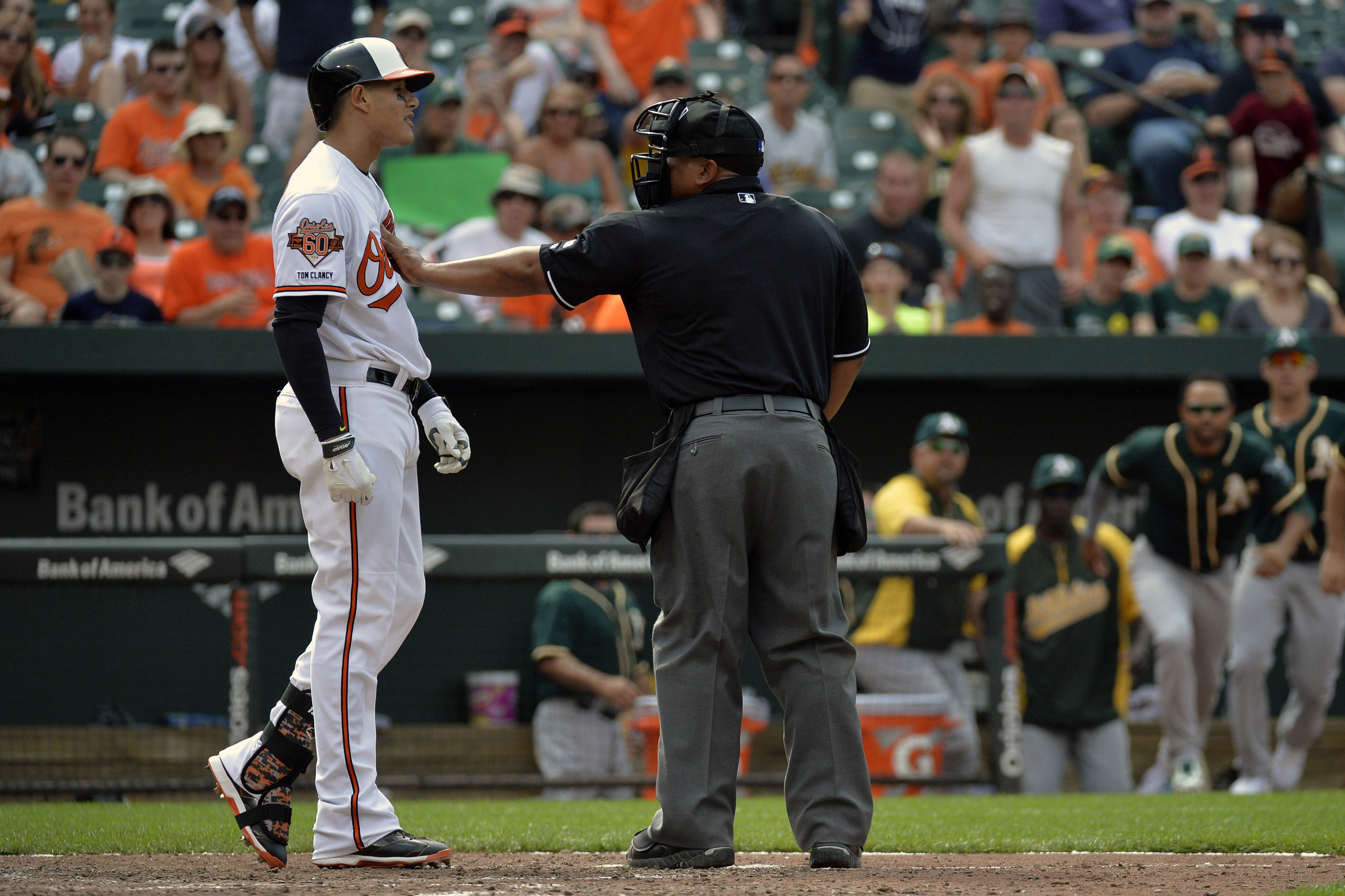 Did The Orioles Manny Machado Flip Out And Intentionally Throw His Bat