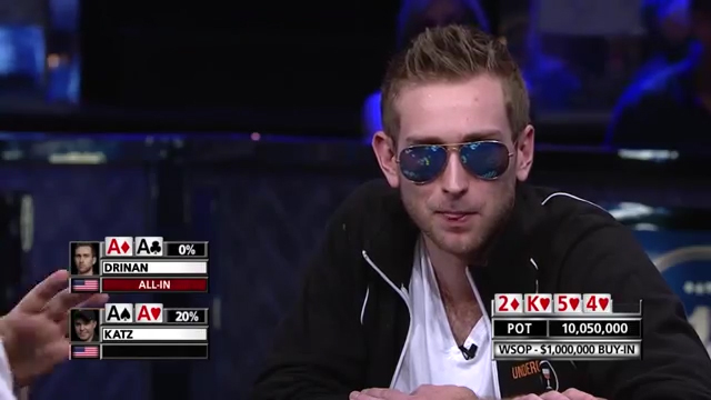Pierre Kauert wrongly eliminated from WSOPC ME in a Split Pot!