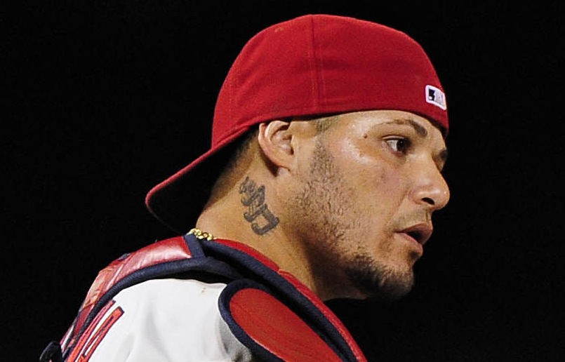 One of Yadier Molina's tattoos. I love this!  Cardinals baseball, Yadier  molina, Neck tattoo
