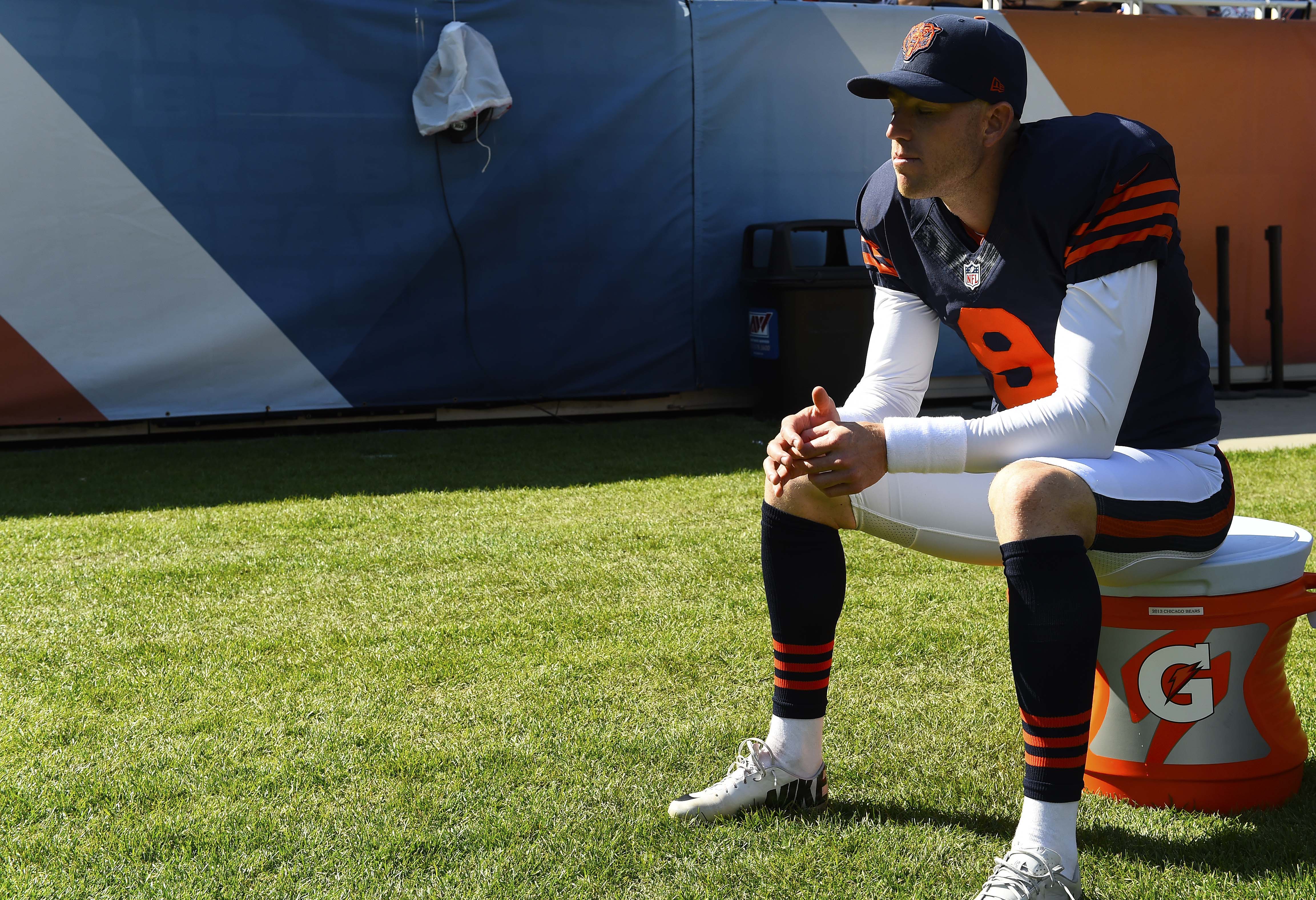 Robbie Gould is a kicker, but surely he was bummed about the lack of punts. (USA TODAY Sports Images)