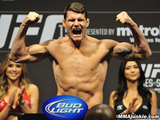 MMA: UFC 159-Jones vs Sonnen-Weigh-In