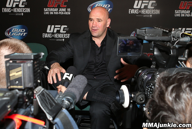 MMA: UFC 161-Press Conference