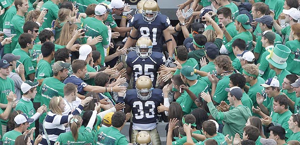 notre dame jersey numbers