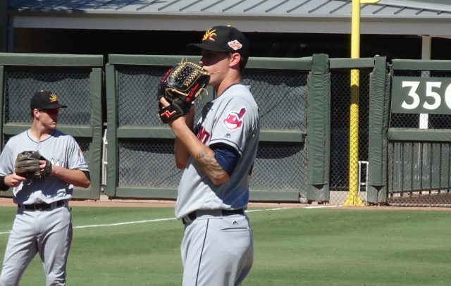 Peoples getting ready to open the 2016 AFL Season against Surprise. - Joseph Coblitz, BurningRiverBaseball