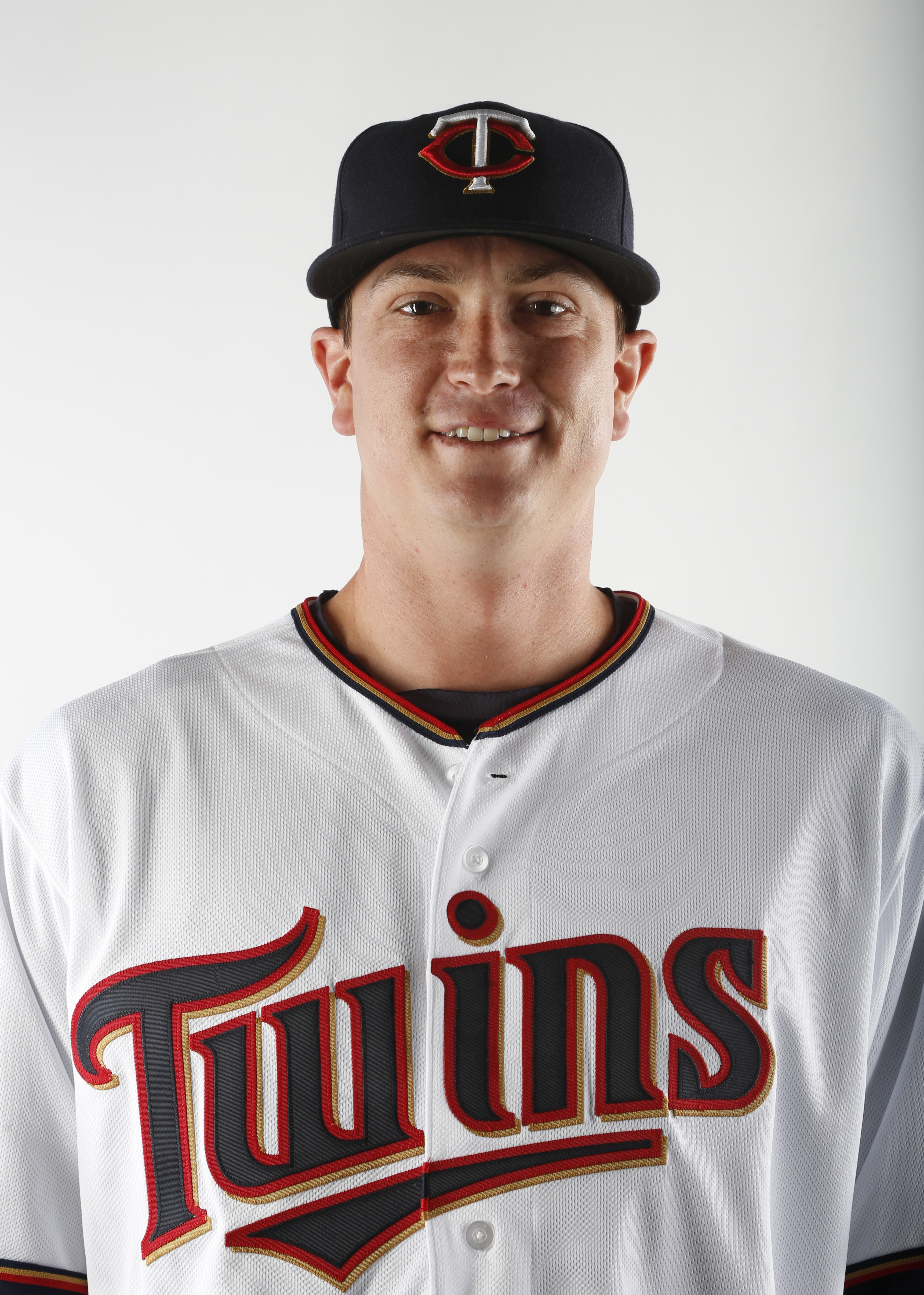FORT MYERS, FL - MARCH 3:  Kyle Gibson #44 of the Minnesota Twins poses for a photo on March 3, 2015 at Hammond Stadium in Fort Myers, Florida.  (Photo by Brian Blanco/Getty Images)